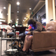 Illustration for article titled Forget MacBook Pro, This Guy Is Playing His Xbox 360 at Starbucks